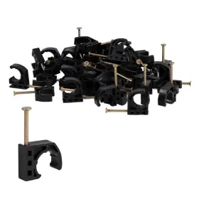 The Plumber And #039 S Choice Hc034100 Upgrade Your Piping Support With 3/4 Inch Half Clamp J-hook Nail