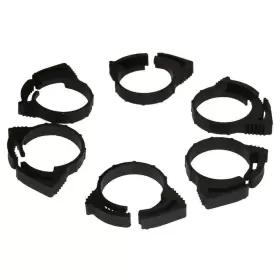 Two Little Fishies 748172541029 Atl5410w 6-piece Plastic Hose Clamp Set 3/4-inch