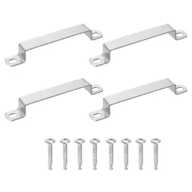 Uxcell 614462271863 4pcs 100x20mm U Shape Square Tube Clamp With Phillips Head Self Drilling Screws Uxcell 614462271863 4pcs 100x20mm U Shape Square Tube Clamp With Phillips Head Self Drilling Screws