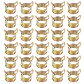 Uxcell 617662855659 30 Pack Spring Band Hose Pipe Clamps For 20-24 Mm Od Gold Uxcell 617662855659 30 Pack Spring Band Hose Pipe Clamps For 20-24 Mm Od Gold