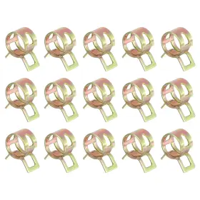 Uxcell 619668003591 10mm Spring Band Action Fuel/silicone Vacuum Pipe Clamp Color Zinc