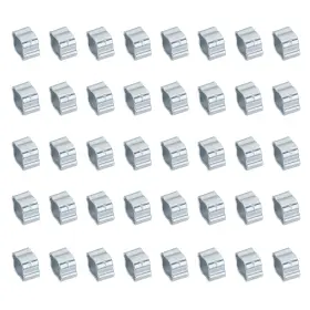 Uxcell 632702623869 40 Pcs 5-7mm Double Ear Hose Clamp Galvanized Steel O Clip Crimp Ring Uxcell 632702623869 40 Pcs 5-7mm Double Ear Hose Clamp Galvanized Steel O Clip Crimp Ring