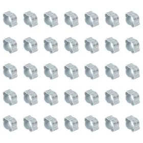 Uxcell 666381960113 35 Pack 5-7mm Double Ear Hose Clamp Galvanized Steel O Clip Crimp Rings Uxcell 666381960113 35 Pack 5-7mm Double Ear Hose Clamp Galvanized Steel O Clip Crimp Rings