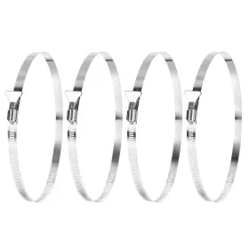 Uxcell 672668677537 8-3/4 Inch Stainless Steel Hose Clamp 4 Pcs 213-235mm 8.4-9.3inch Key Type Uxcell 672668677537 8-3/4 Inch Stainless Steel Hose Clamp 4 Pcs 213-235mm 8.4-9.3inch Key Type
