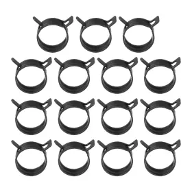 Uxcell 680520208164 15 Pack Spring Band Hose Pipe Clamps For 20-22.5mm Od Black Uxcell 680520208164 15 Pack Spring Band Hose Pipe Clamps For 20-22.5mm Od Black