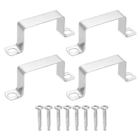 693974075695 UXCELL Square Tube Clamp Phillips Head Drilling 693974075695 UXCELL Square Tube Clamp Phillips Head Drilling