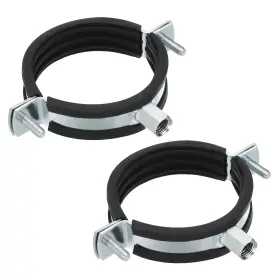 724117266080 UXCELL Split Ring Pipe Hanger Zinc Iron Wall 724117266080 UXCELL Split Ring Pipe Hanger Zinc Iron Wall