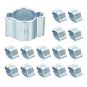 Uxcell 783243985791 24pcs Double Ear Hose Clamp 5-7mm Zinc Plated Steel O Clip Crimp Uxcell 783243985791 24pcs Double Ear Hose Clamp 5-7mm Zinc Plated Steel O Clip Crimp