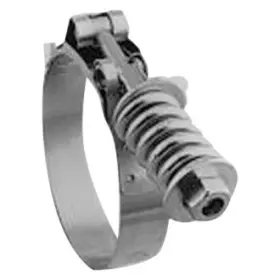 Velvac 22582 022582 3-3/8 Inch X 3-1/16 Sae Silver Stainless Steel Loaded T-bolt Clamp