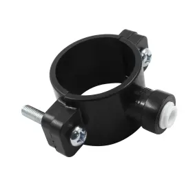 Waziaqoc Waz240314001 Drain Saddle Valve With 1/4 Inch Quick Connect Plastic Val