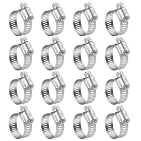 Winl 884508556517 Stainless Steel Hose Clamps - 16 Pack Worm Gear Drive Sae Clam