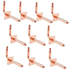 Woken 764046818073 10 Packs 1/2 Inch Copper Pex Stub Out Pex-b 6 X B