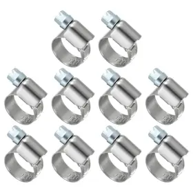Workkyma 251113wkm000433f Pack Stainless Steel Hose Clamps Adjustable Range 0.39 Inch To0.63 10-16mm 10