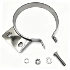 Wotuphji Wt026 6 Inch Upgrade Stainless Steel Exhaust Clamp Fit For Peterbilt Trucks Chrome Heavy Wotuphji Wt026 6 Inch Upgrade Stainless Steel Exhaust Clamp Fit For Peterbilt Trucks Chrome Heavy