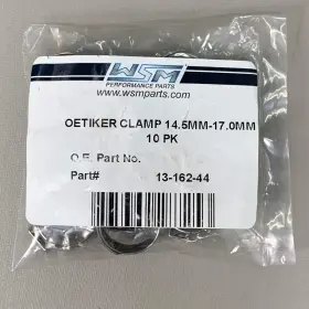 Wsm 13-162-44 10 Pack Oetiker Clamp 14.5mm-17.0mm Silver