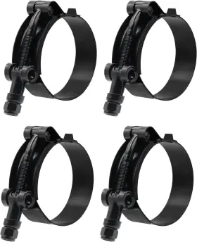 Xm 445029636626 Ispinner 4 Pack 1 Inch Stainless Steel T-bolt Hose Clamps Clamp Range 32-37mm F