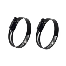 Xm Hu-xi-201 2pcs Stainless Steel Adjustable 78-102mm Size Range Worm Gear Hose 4 Inch