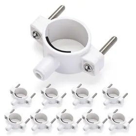 Yescom 06par001-dcp-10-07 10x Drain Clamp Saddle Valve With 1/4 Inch Fitting For Reverse Osmosis System