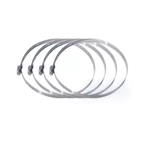Yongxuan 673169666884 Adjustable Stainless Steel Worm Gear Hose Clamps Water Pipe 4 Pcs 12