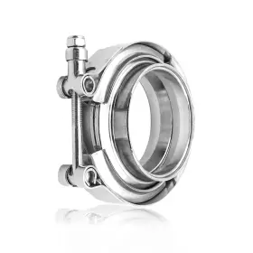 Yonput Ynwhkk902si-2.5 2.5 Inch Stainless Steel Exhaust Clamp Kit V-bolt Male Female Flange Clip