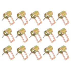 Zaplyte 617662893729 4mm Spring Band Action Fuel/silicone Vacuum Pipe Clamp Color Zinc
