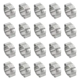 Zaplyte 619668420039 20pack 13-15mm Double Ear Hose Clamp 304 Stainless Steel O Clip Crimp Rings Zaplyte 619668420039 20pack 13-15mm Double Ear Hose Clamp 304 Stainless Steel O Clip Crimp Rings