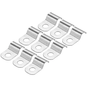 Zaplyte 634149383719 80pcs Pipe Strap Fit For 5mm/0.2 Inch 304 Stainless Steel Fixing