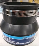 Everflow 4 X 3 Inch Flexible Reducing Pvc Coupling With Stainless Steel Clamps. Fixed Price $4.20.