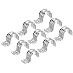 Uxcell 25pcs 1 Inch Rigid Pipe Straps, One Hole Straps R Shape Inch, Silver. Fixed Price $14.19.