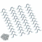 40x 1" Pipe Tube Conduit Steel Hold-down U Strap Clamps Clip W/ Screws Fit 3/4". Fixed Price $12.69.