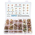 Ocr 260 Pcs 6-25mm Fuel Line Hose Spring Clip Clamps Fasteners 260pcs--12 Sizes. Fixed Price $30.77.