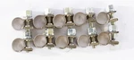 (lot Of 10) Scandvik Aba 304 Stainless Steel Hose Mini Clamp Size 9 Mpn. Fixed Price $79.99.