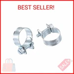 Uxcell 19-21mm Mini Fuel Injection Hose Clamp Zinc Plated Steel Line. Fixed Price $13.63.