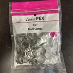 Apollo Pxpc1225pk 1/2 In Stainless Pex-b Barb Pinch Clamp 25pack. Fixed Price $6.99.