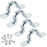4x 3/4" Pipe Tube Conduit Steel Hanger U Strap Clamps Clip W/ Screws Fit 1/2". Fixed Price $9.79.