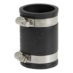 Supply Giant 6i46 Flexible Pvc Coupling With Stainless Steel 1.5 Inch, Black. Fixed Price $19.99.