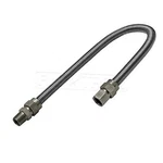 Highcraft Gas Connector With Fittings - 36" Fip X 1/2" Mip. Fixed Price $33.10.