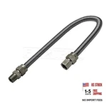 Highcraft Gas Connector With Fittings, 36 Inch 1/2 In. Fip X Mip. Fixed Price $27.26.