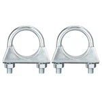 Uxcell Muffler U-bolt Clamps For 32mm(1-1/4") Diameter Exhaust 32mm, Silver. Fixed Price $19.02.