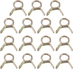 Uxcell 15pcs Double Wire Spring Hose Clamps, 5mm Inner Dia Fit 5-6mm Od Fue. Fixed Price $12.99.
