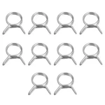 Uxcell Double Wire Spring Hose Clamp, 20pcs 304 Stainless Steel 10mm. Fixed Price $12.99.