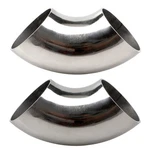 Osidu 2 Inch 90 Mandrel Bend Elbow, Ss304 Od: Inch(2 Pcs), Silver. Fixed Price $36.99.