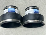 2 Pcs Everflow Flexible Coupling 6"/4" For Cast Iron, Plastic, Or Steel Pipes. Fixed Price $37.80.