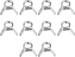 Uxcell Double Wire Spring Hose Clamp, 50pcs 304 Stainless Steel 5mm, Silver. Fixed Price $14.76.