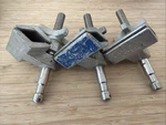 Cardellini Clamps (3) Same As Mse Matthalini Clamp 2 Center Jaw Grip 5/8 Pin. Fixed Price $165.00.