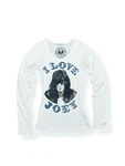 Y2k Vintage Hysteric Glamour X The Ramones I Love Joey Long Sleeve Fitting Tee. Fixed Price $185.00.
