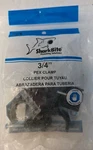 Sharkbite 3/4" Pex Clamp Part # 23221 Pipe Black - Pkg Of 10 New. Fixed Price $12.95.