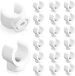 20 Pack 1/2 Inch Pex Pipe Hangers Clips 16mm Support Clamps For Hdpe Tubing. Fixed Price $11.50.
