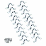 20x 1" Pipe Tube Conduit Steel Hold-down U Strap Clamps Clip W/ Screws Fit 3/4". Fixed Price $12.99.
