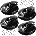Ocr 4 Pack Vacuum Suction Cup, Heavy Duty Sucker Cup Anchor With 8 Securing S.... Fixed Price $30.78.